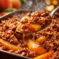 Georgia on My Mind Peach Pecan Crisp