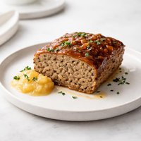 German Applesauce Meatloaf