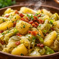 German Cabbage and Potatoes