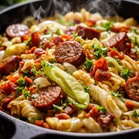 German Cabbage Skillet