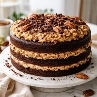 German Carob Chocolate Cake