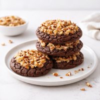 German Chocolate Brownie Cookies