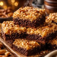 German Chocolate Chess Squares