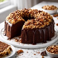 German Chocolate Pound Cake
