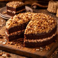 German Chocolate Sauerkraut Cake