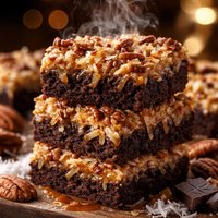 German Chocolate Squares