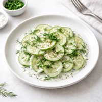 German Creamed Cucumbers