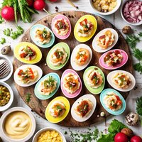 German Easter Eggs Ostereier