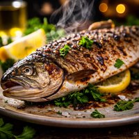 German Grilled Trout