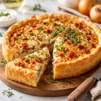 German Onion Pie Zweibelkuchen