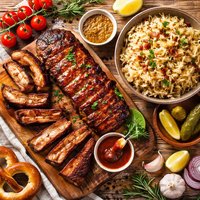 German Spareribs and Sauerkraut