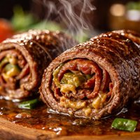 German Steak Roll