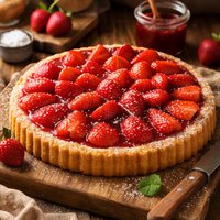German Strawberry Tart Erdbeer Tortenboden