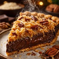 German Sweet Chocolate Pie