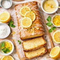Getrnkter Zitronencake Swiss Lemon Loaf
