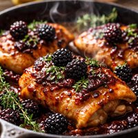 Gf Baked Blackberry Chicken