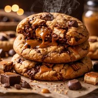 Giant Candy Bar Cookies