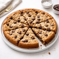 Giant Chocolate Chip Cookie Cake