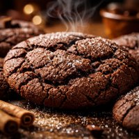 Giant Chocolate Sugar Cookies