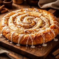 Giant Cinnamon Cheese Danish