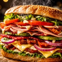 Giant Picnic Sandwich