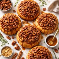 Giant Upside Down Pecan Rolls