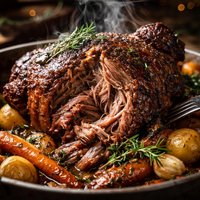 Gigot De Sept Heures French Seven Hour Roast Lamb