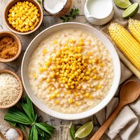 Ginataang Mais Corn in Coco Milk