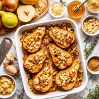 Ginger Almond Pears by Dr Weil