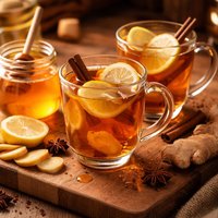 Ginger and Honey Sweet Tea