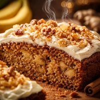 Ginger Banana Party Cake