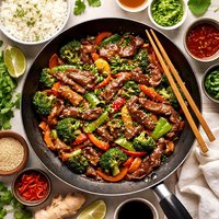 Ginger Beef Stir Fry