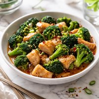Ginger Chicken and Broccoli