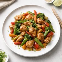 Ginger Chicken Stir Fry