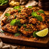 Ginger Chicken with Mint