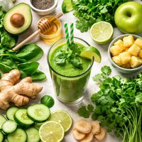 Ginger Cilantro Green Shake