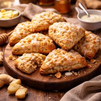Ginger Cream Scones