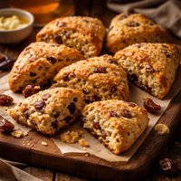 Ginger Date Scones