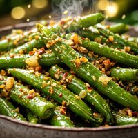 Ginger Garlic Green Beans