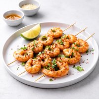 Ginger Garlic Shrimp Skewers