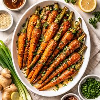 Ginger Glazed Carrots