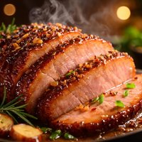 Ginger Glazed Ham
