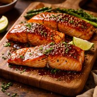 Ginger Glazed Salmon