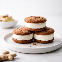 Ginger Ice Cream Sandwiches