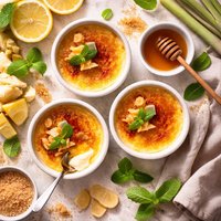 Ginger Lemon Grass Crme Brule