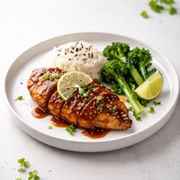 Ginger Lime Teriyaki Glazed Chicken