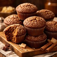 Ginger Molasses Muffins