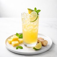 Ginger Pineapple Spritzer