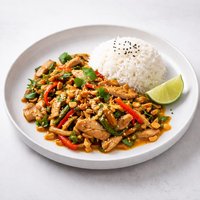 Ginger Pork with Peanuts Elephant Walk