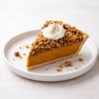 Ginger Streusel Pumpkin Pie